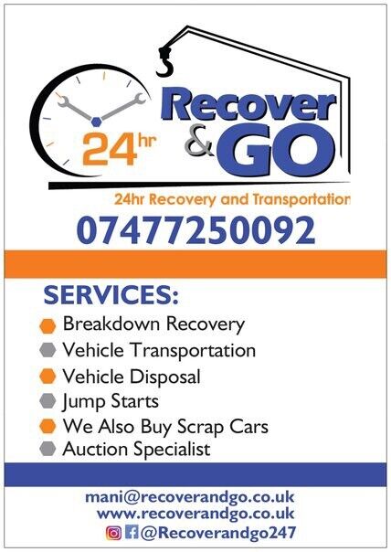 24HR RECOVER & GO - CHEAP BREAKDOWN RECOVERY & TRANSPORTATION 