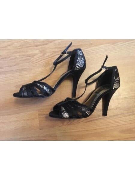 image for Black Stilettos Size ( 4 ) 
