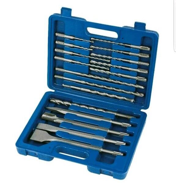 image for NEW SDS Plus Drill Bit Combi Set 17Pc