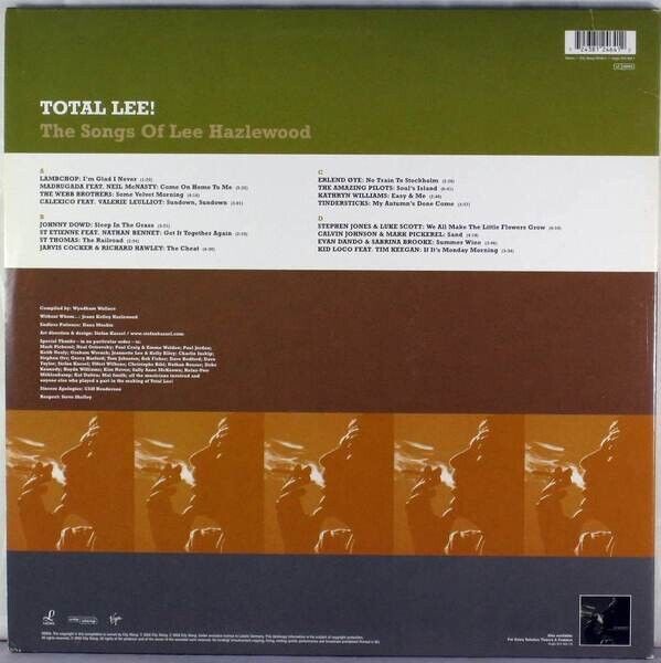Various ‎– Total Lee! The Songs Of Lee Hazlewood 2xLP, Comp. Brand New, Still Sealed £60