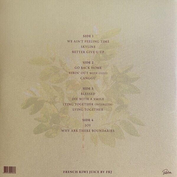 FKJ* ‎– French Kiwi Juice Debiut Album 2xlp Brand New Sealed £60