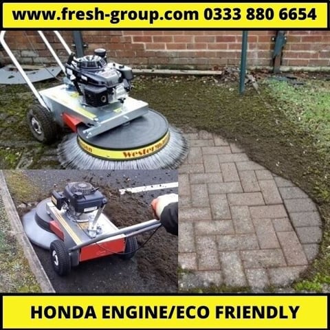 Block Paving Cleaning Lawn Cleaning Machine SlipStream® Pro 21GT Pressure  Washer SkyVac