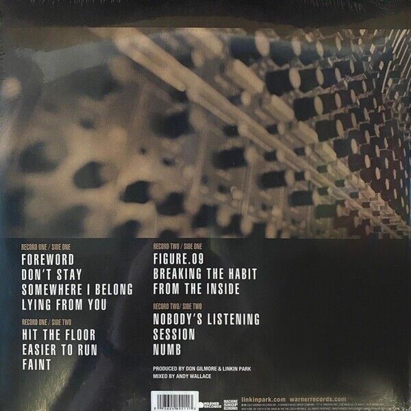 Linkin Park ‎– Meteora 2 x LP, Album, Aqua Blue £120