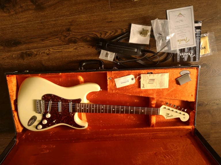 image for Fender 65 NOS lipstick pickups srv Custom Shop Stratocaster Guitar USA