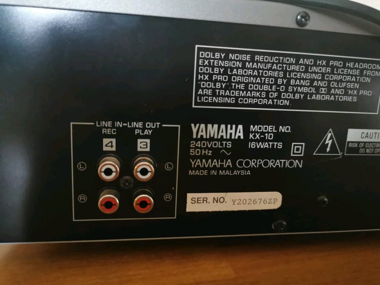 Yamaha KX-10 cassette deck 