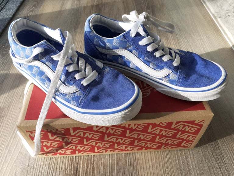 Kids Size 2 Vans Off The Wall Boxed Trainers