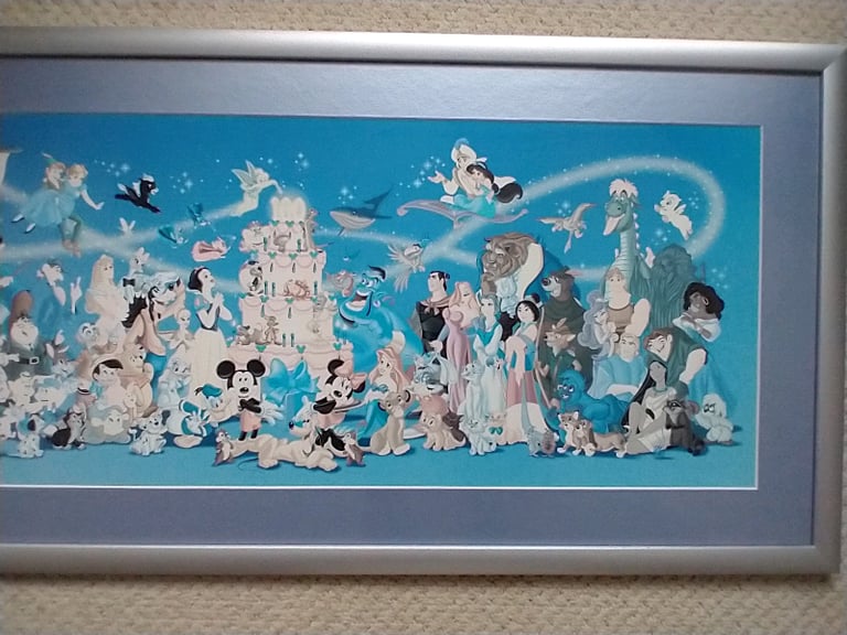 Disney 100 years of magic print 
