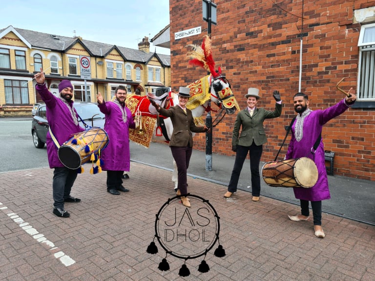 image for 🥁 Dhol Players | 🎺 Band Baja | 🎙Live Boliyan |🕺🏽Bhangra Dancers