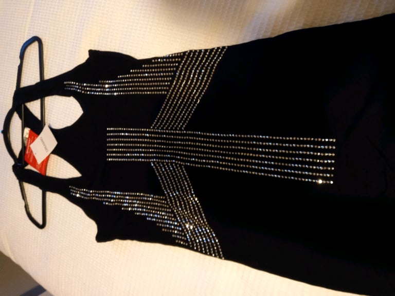 image for Black top with jewel detail
