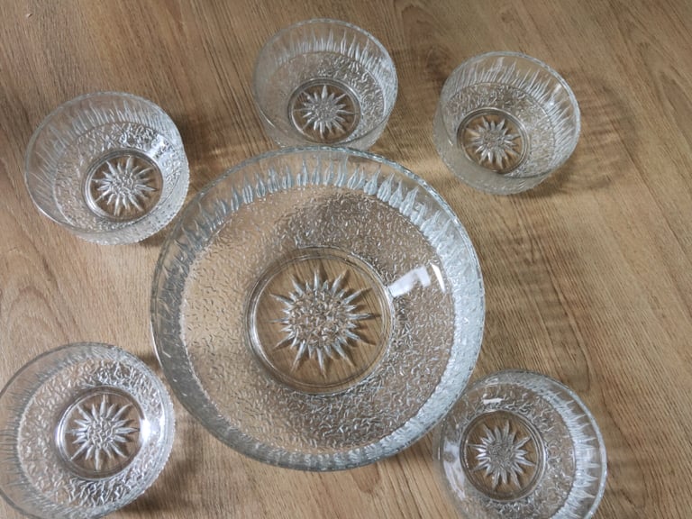 image for High quality Crystal Pudding Set