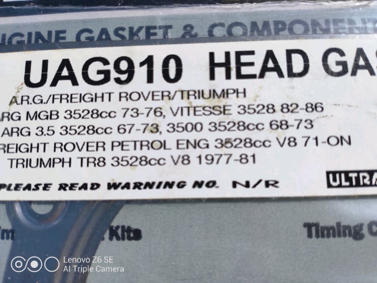 brand new never been opened Head gaskets for rover 3.5 engine
