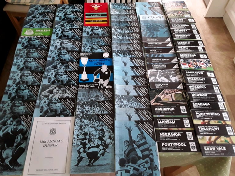 CARDIFF RFC PROGRAMMES x 72