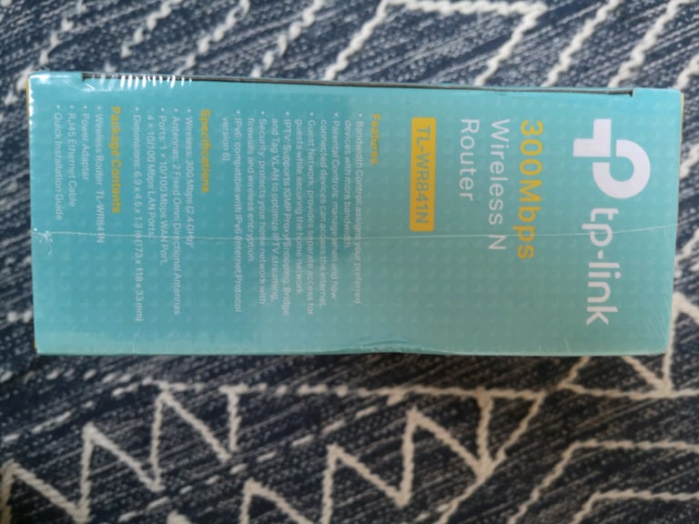 NEW AND UNOPENED Wireless Router 300 mbps 