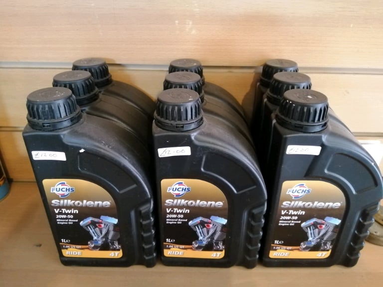 Fuchs Silkolene motorcycly oils. 
