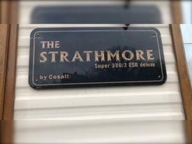 COSALT STRATHMORE WITH BATH 38X12 2 BED DG CH STATIC CARAVAN FREE DELIVERY 