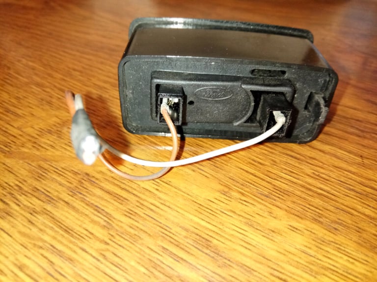 Mk 3 Fiesta Number Plate Light
