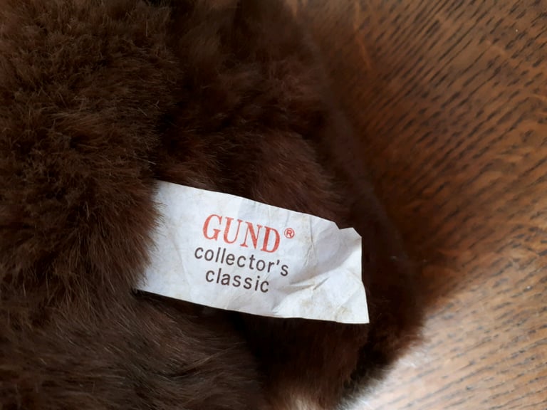 Gund collectors grizzly bear toy