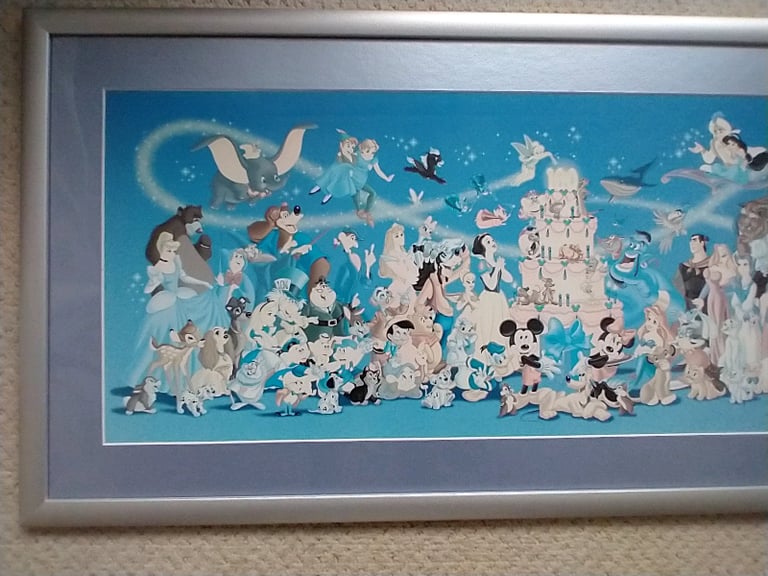 Disney 100 years of magic print 