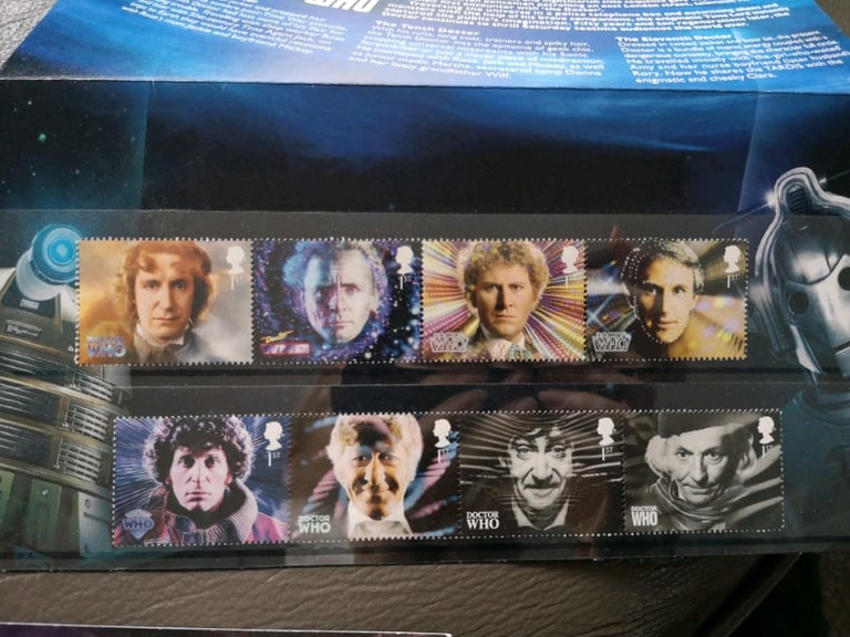 image for Doctor Who 1963-2013 Royal Mail Stamp Collection 