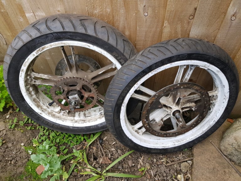 image for Yamaha yzf r125 pair wheel and tyres