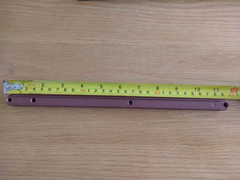 Plastic drawer runners - 5 pairs, unused
