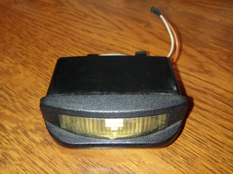 Mk 3 Fiesta Number Plate Light