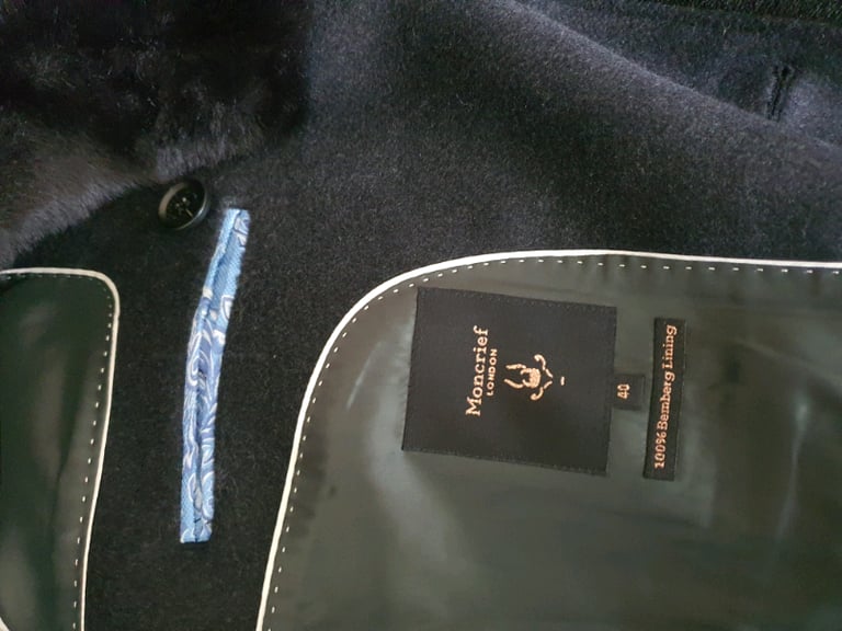 RRP £700 Brand new with tags new mens Moncrief Hafri coat overcoat jac