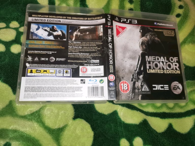 PlayStation 3 PS3 Games TNA, F1, Need For Speed, Pure, Medal of honor