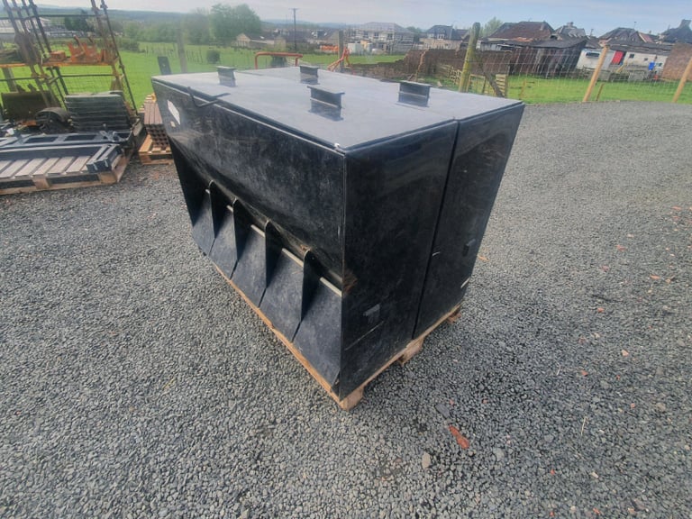 Pig hopper feed trough two available farm livestock tractor 