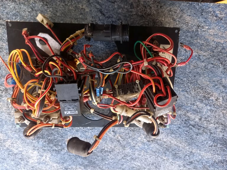 Sabre diesel switch panel. Project 