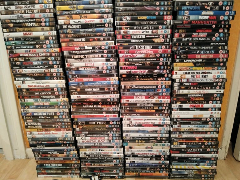 HUNDREDS OF BLOCKBUSTER DVDS IN EXCELLENT CONDITION 4 a Mountain Bike ...