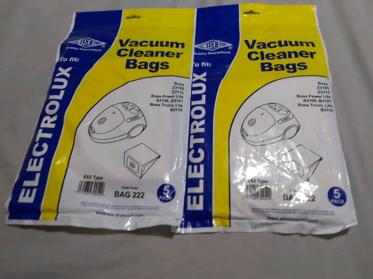 image for 2x Electrolux Vacuum Cleaner Bags