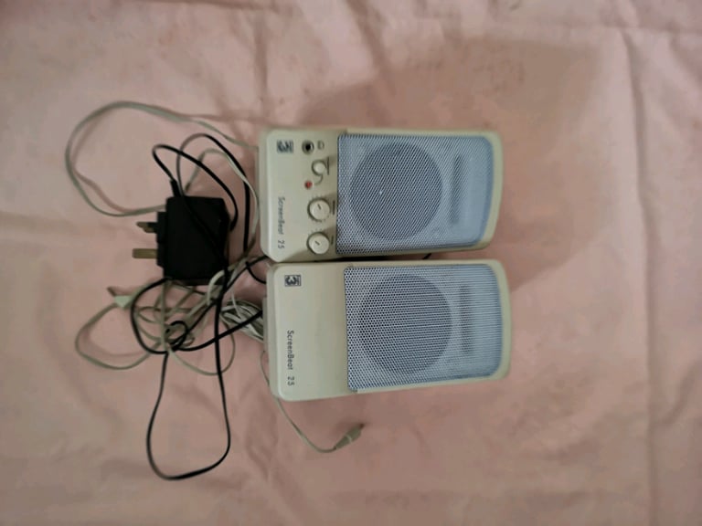 Speakers in good working order. 