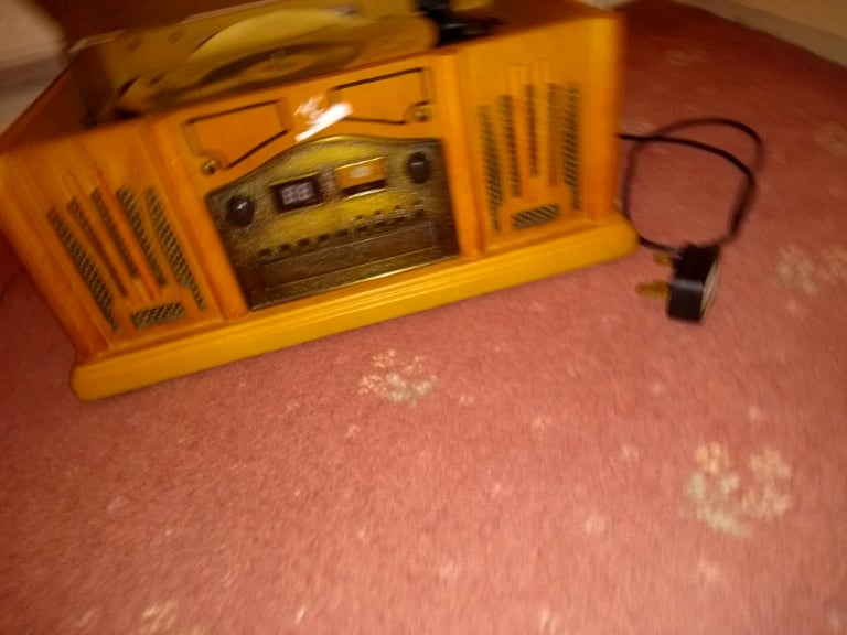 image for Turntable CD & Radio player 