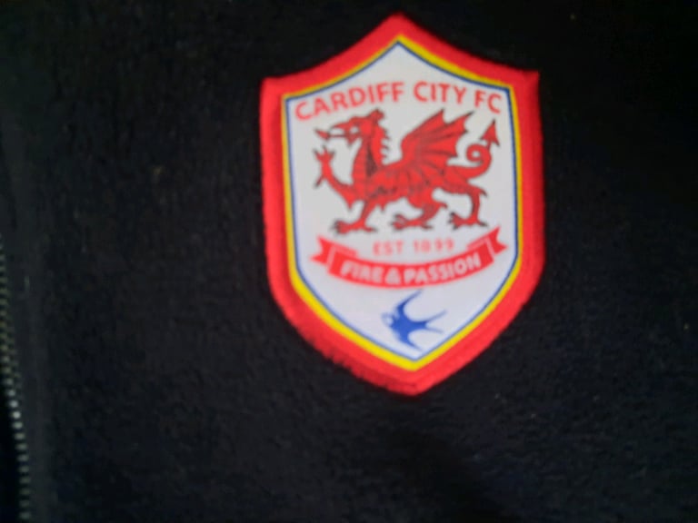 Cardiff city 9-10 fleece