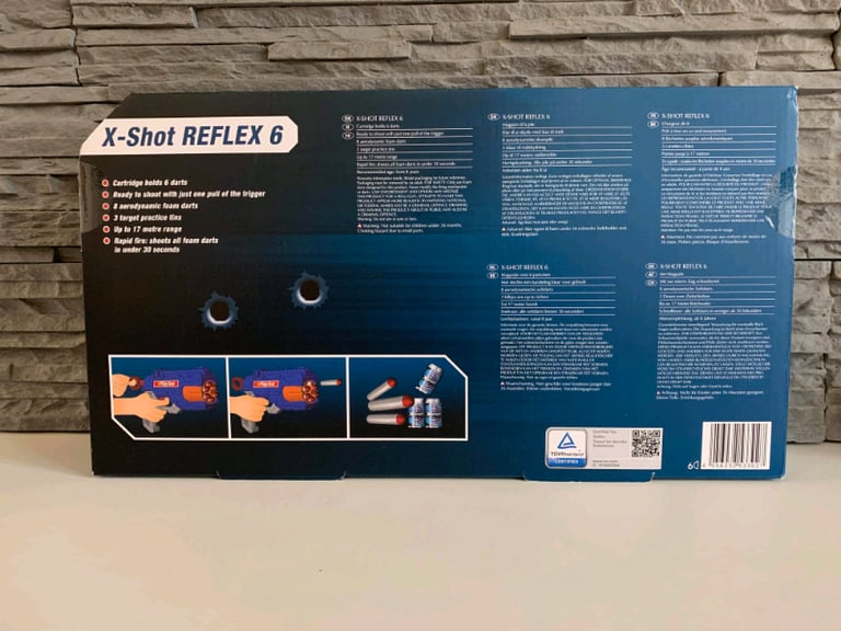 X-shot reflex 6 gun