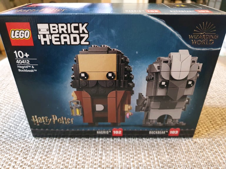 Lego Hagrid and Buckbeak Brick headz 40412