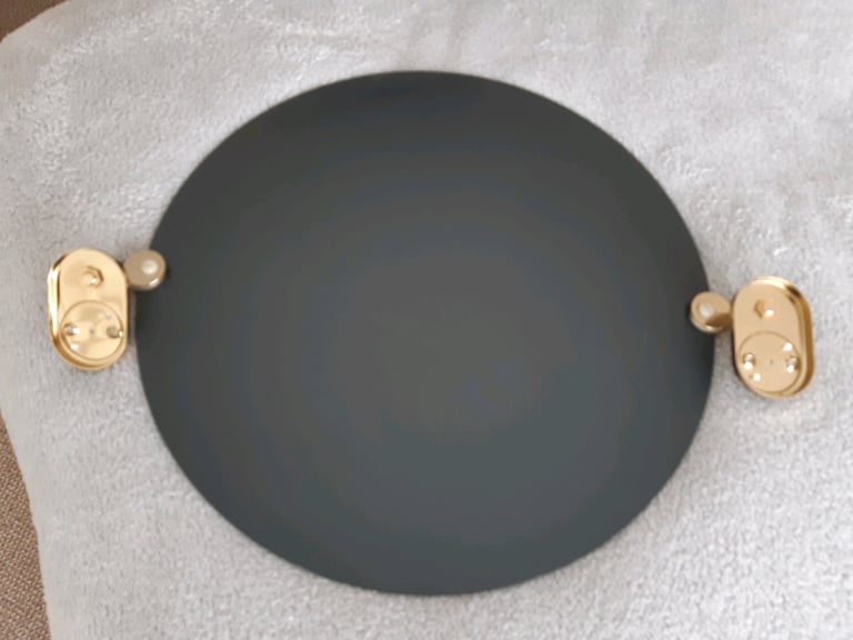 Round bathroom pivot mirror (18inch) 