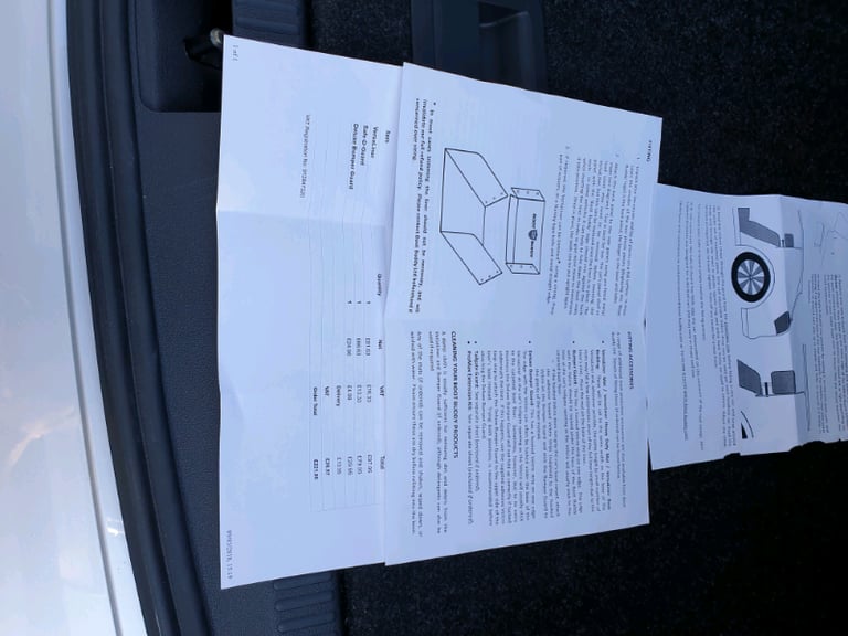 Skoda Octavia estate boot protector brand new boot buddy