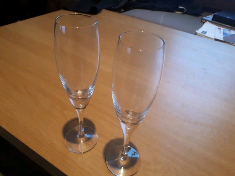 image for Champagne flutes Crystal 