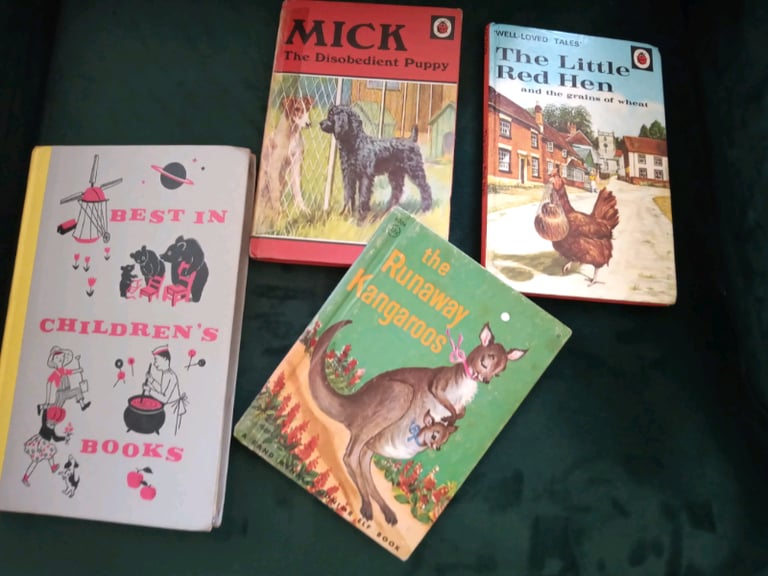 image for VINTAGE Children's books x 4