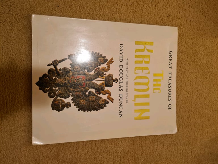 image for Great Treasures of The Kremlin A3 Book David Douglas Duncan