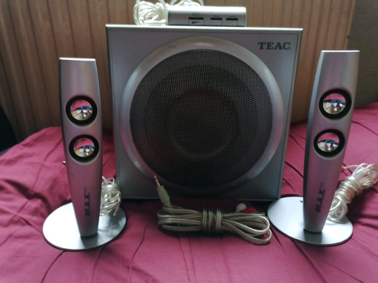 image for Teac power max 1300 pc speakers £15