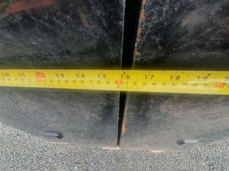 Pig hopper feed trough two available farm livestock tractor 