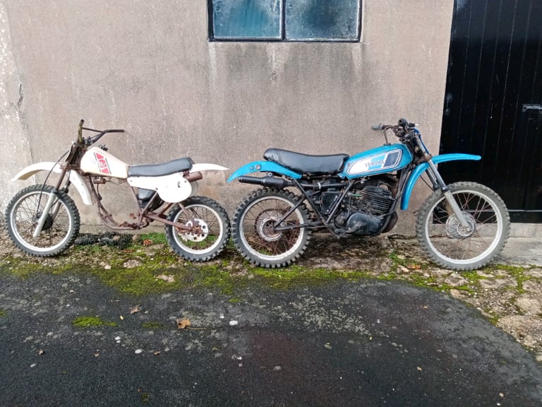 1981 YAMAHA JUNIOR MOTOCROSS ROLLING CHASSIS 