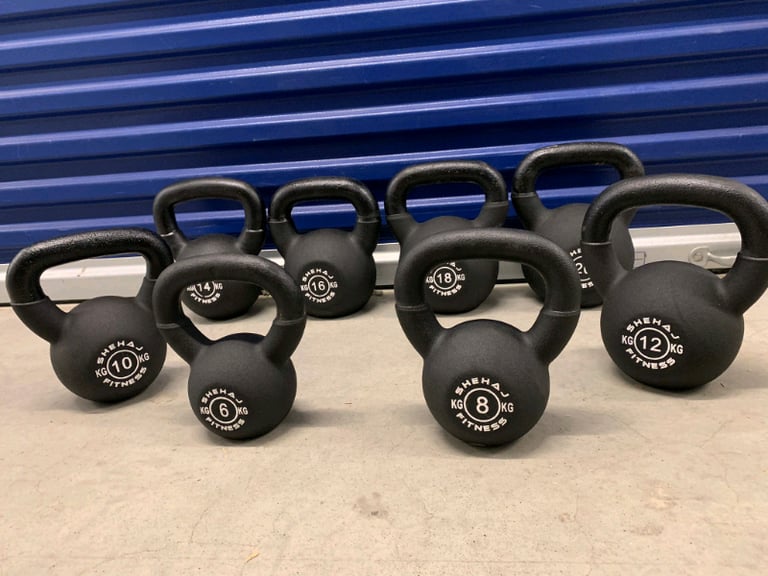 Brand New Neoprene Iron Cast Kettlebells 