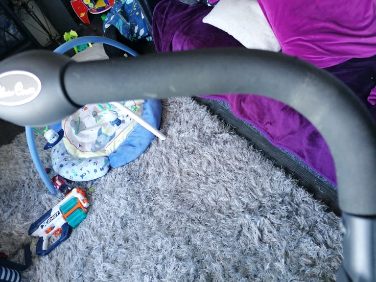 Silver cross sleepover pram