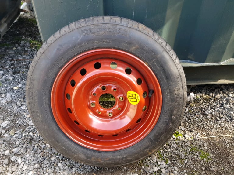 Fiat 13inch space saver wheel and tyre
