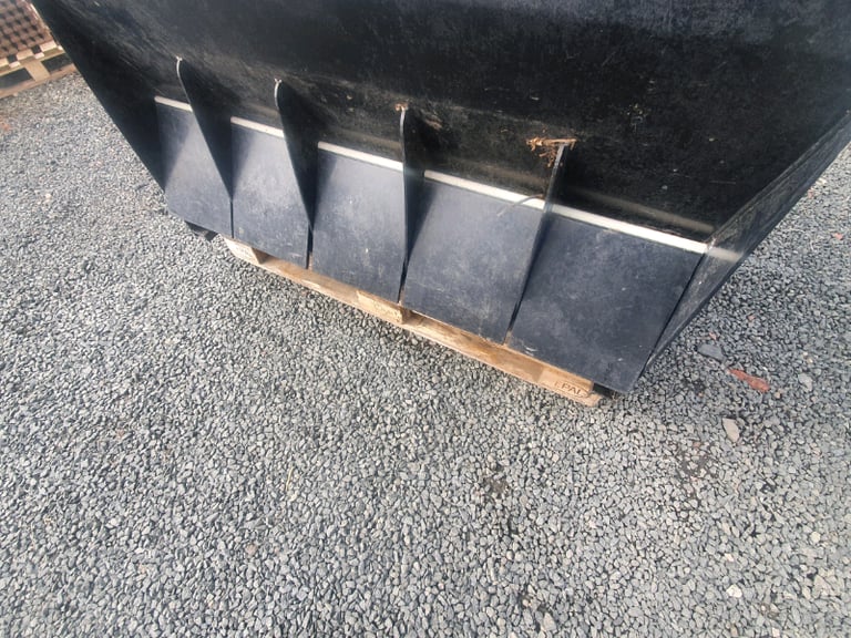 Pig hopper feed trough two available farm livestock tractor 