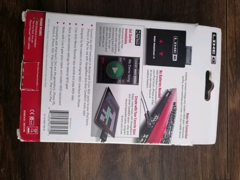 Midi mobilizer ll Line 6 Record all your own music 